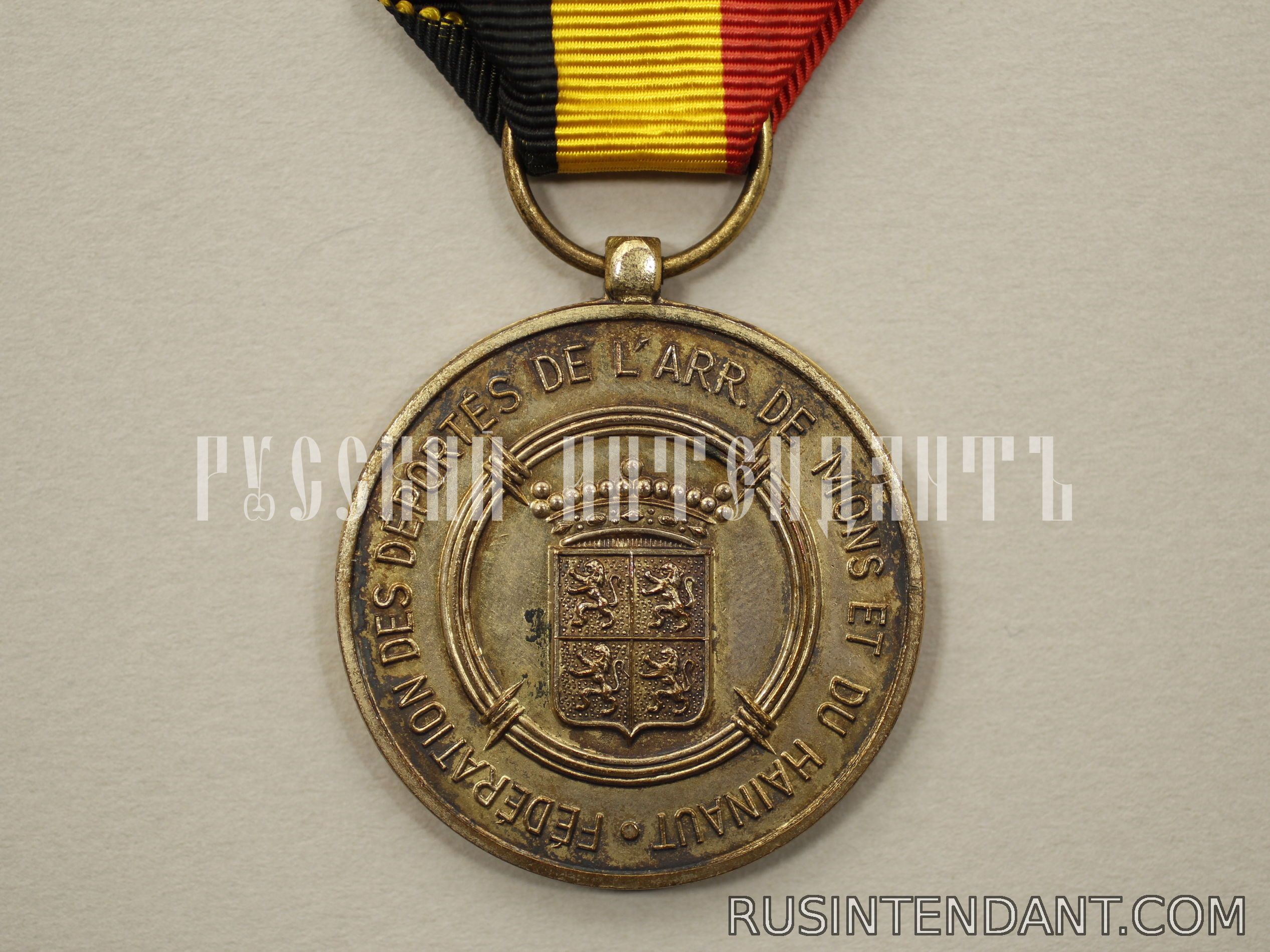 Фото 1: Бельгийская медаль депортированных 