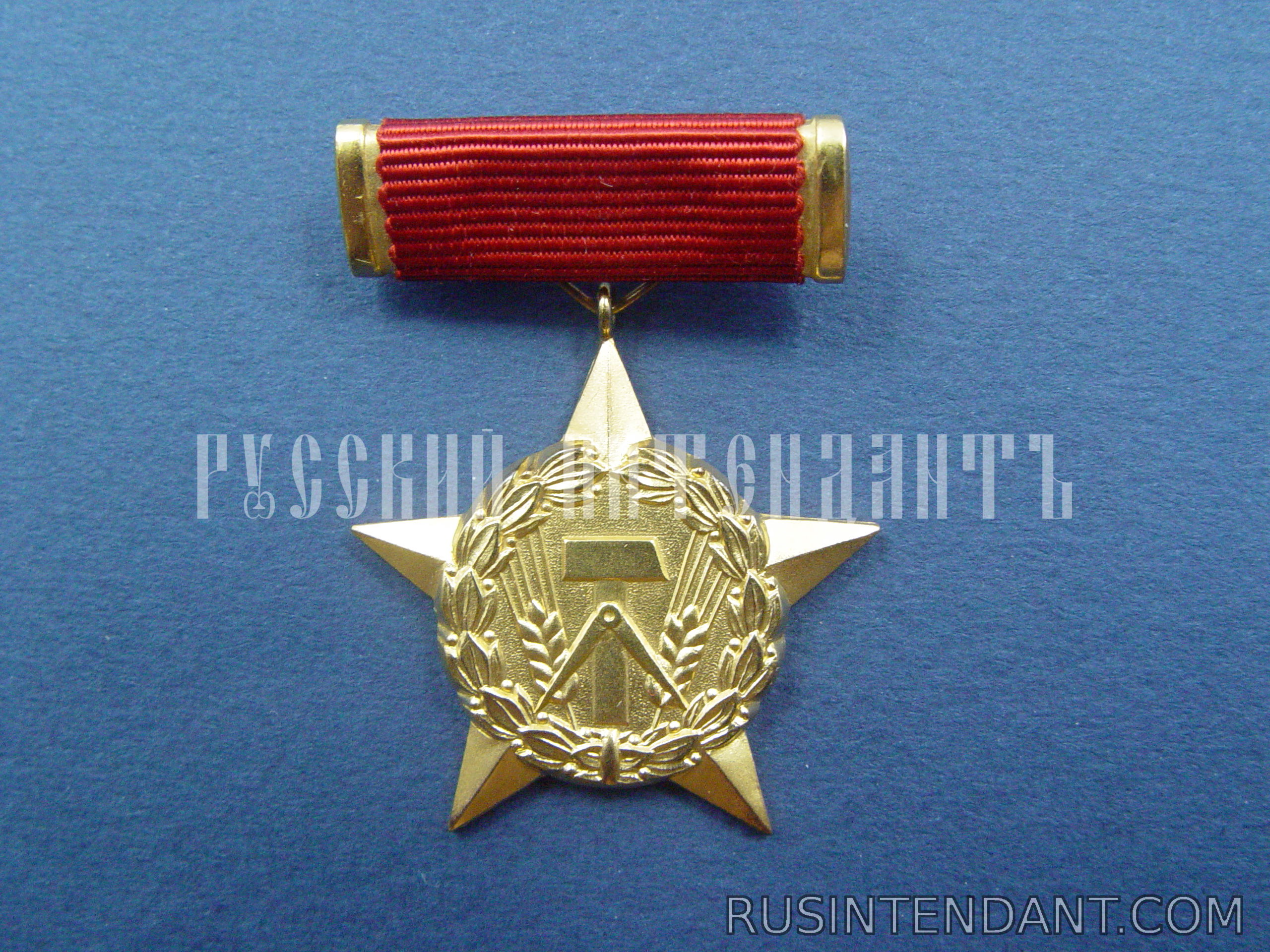 Фото 1: Звезда Героя Труда ГДР 
