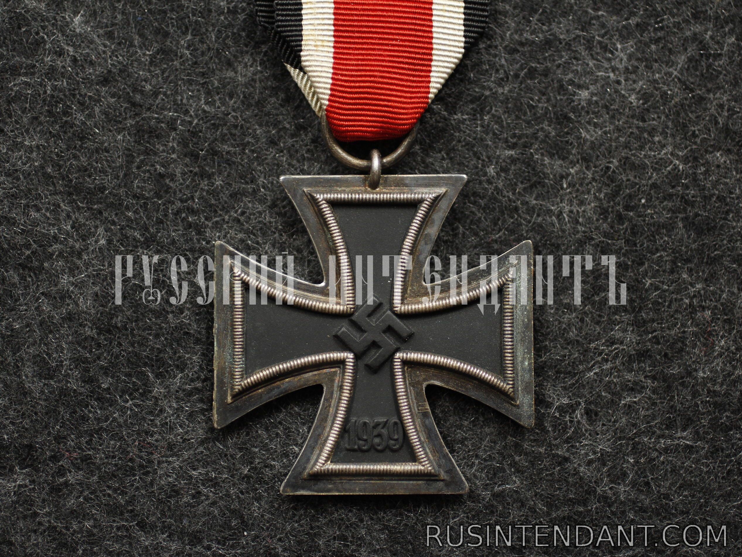 Фото 6: Железный Крест второго класса с наградным листом 