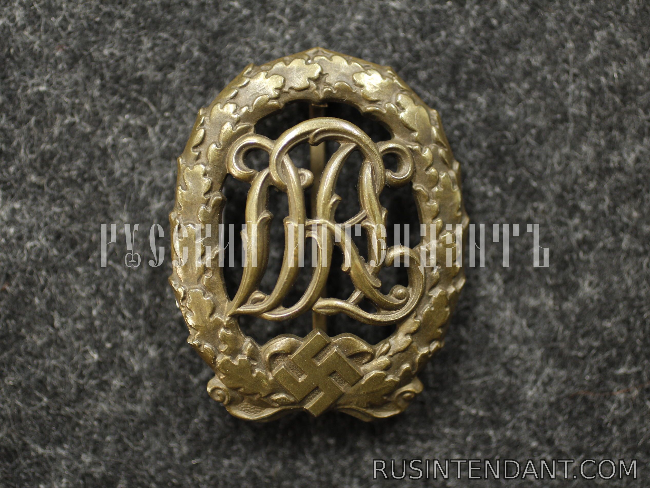 Фото 1: Спортивный знак DRL в бронзе 