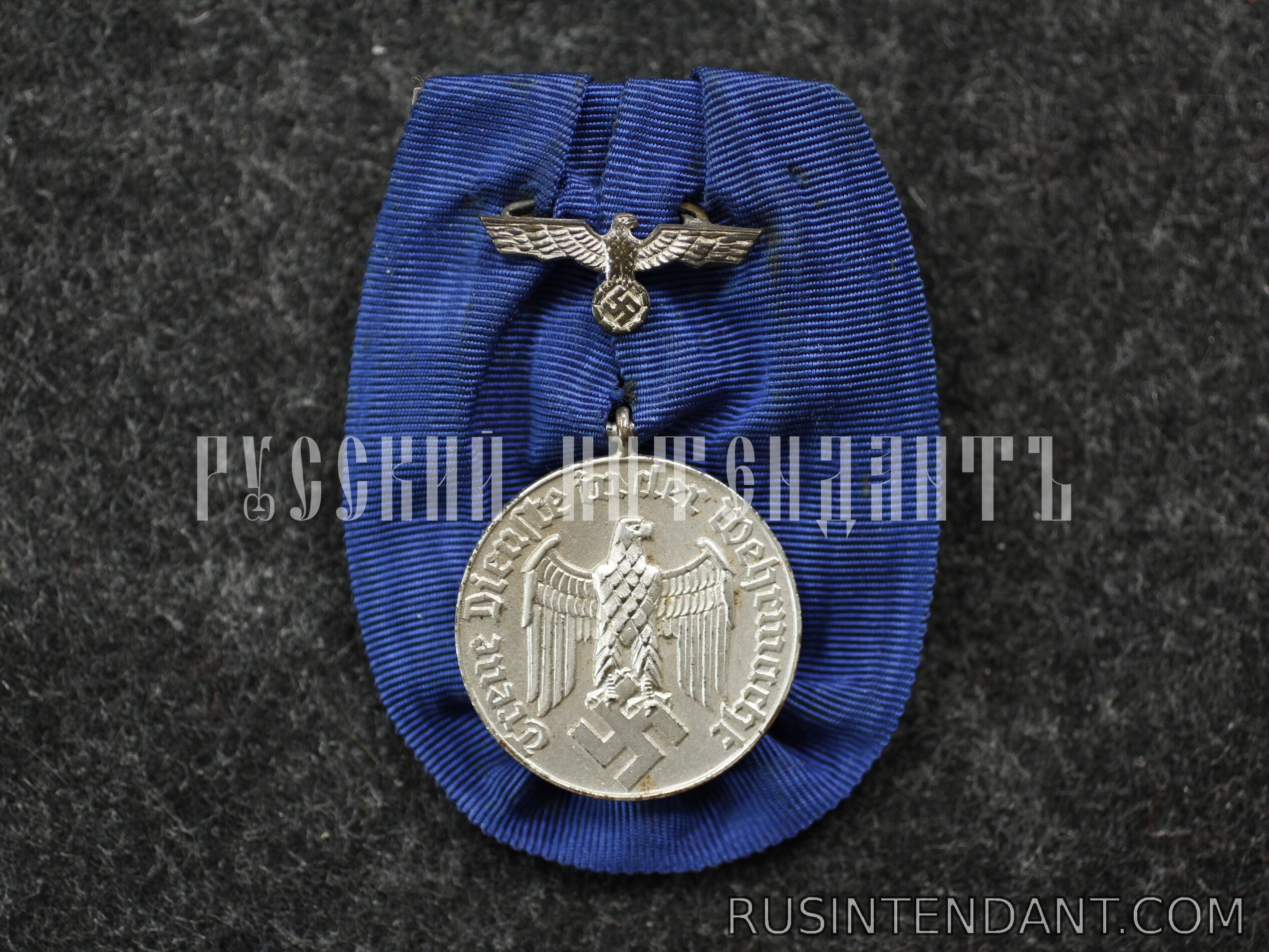 Фото 1: Медаль за 4 года выслуги на колодке 