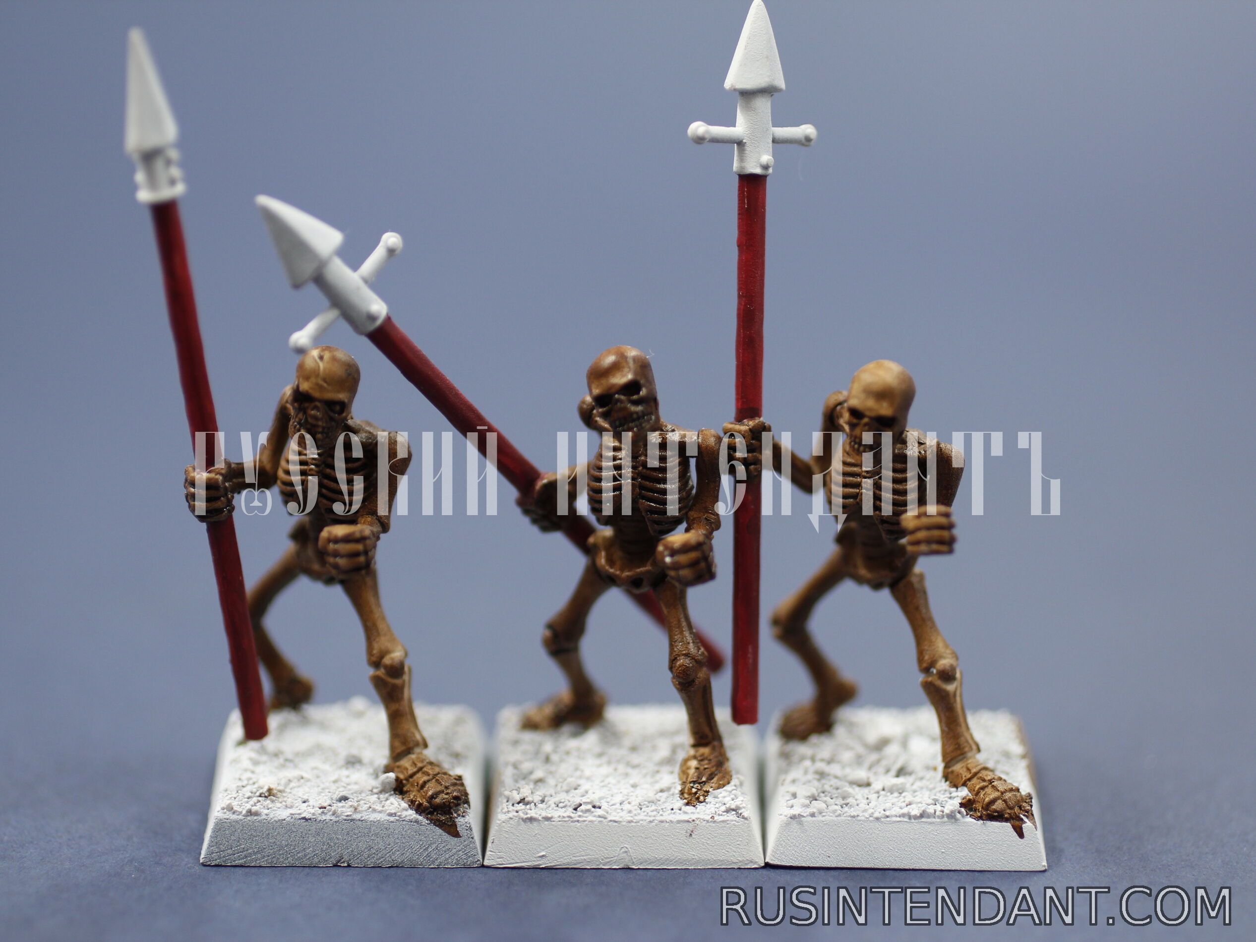 Фото 2: Набор коллекционных миниатюр «Воины-Скелеты» 