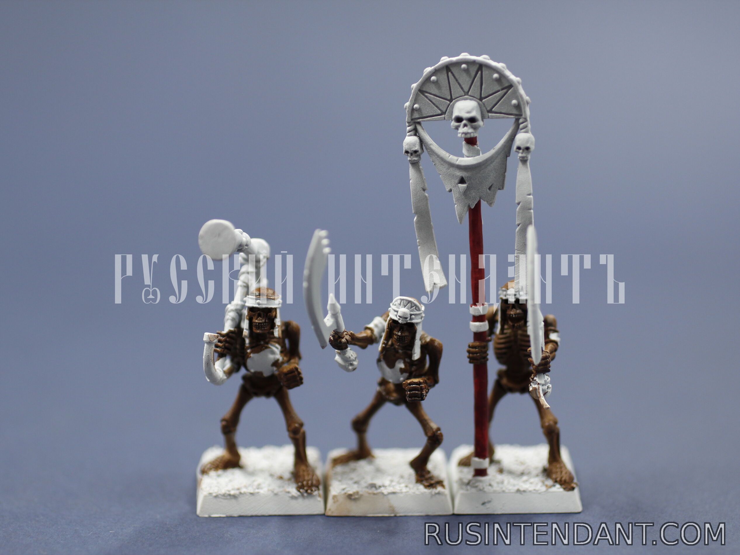 Фото 3: Набор коллекционных миниатюр «Воины-Скелеты» 