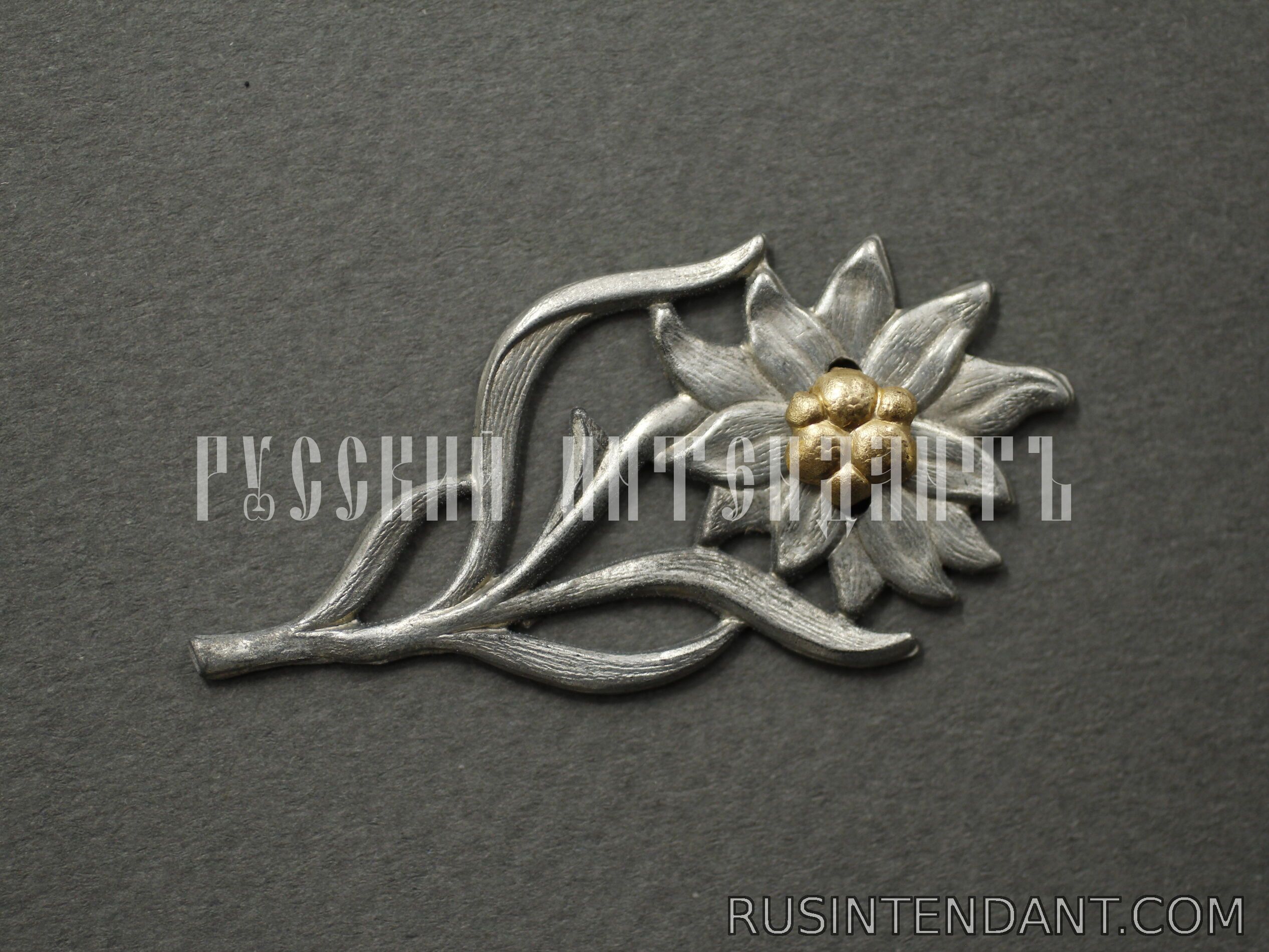 Фото 1: Эмблема «Эдельвейс» на головной убор штурмовиков СА 