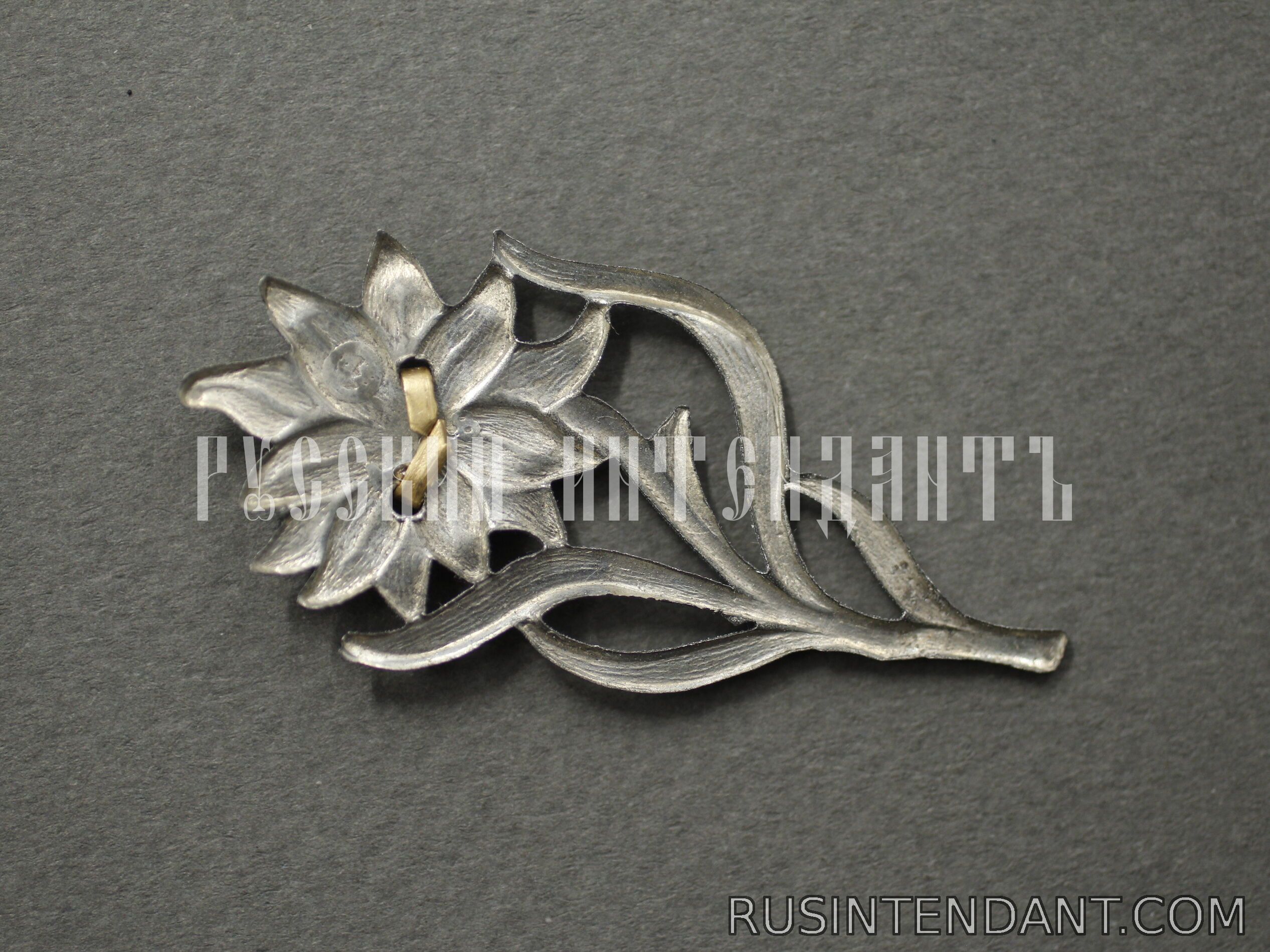 Фото 2: Эмблема «Эдельвейс» на головной убор штурмовиков СА 