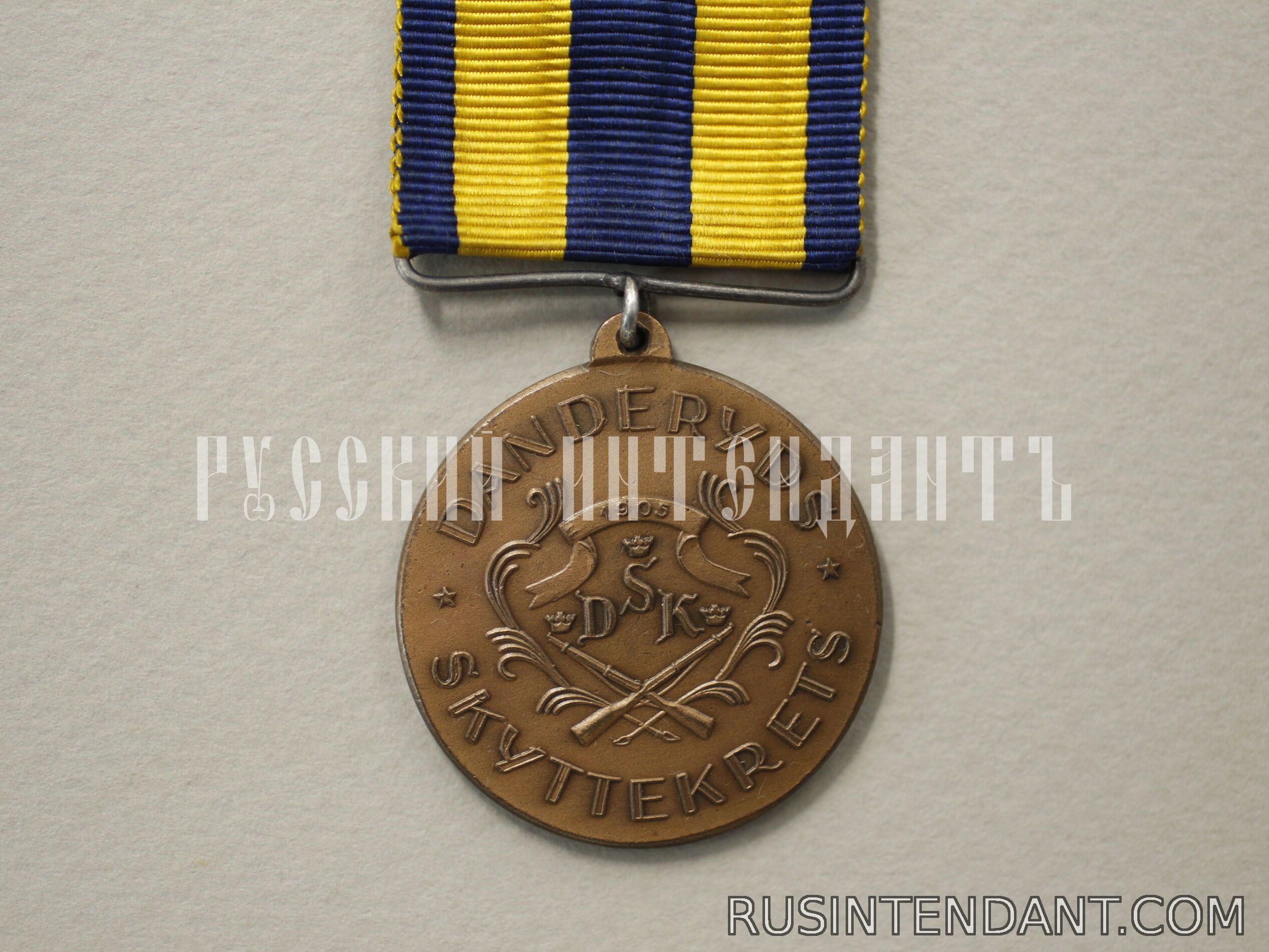 Фото 1: Наградная медаль стрельбища Дандерюд 