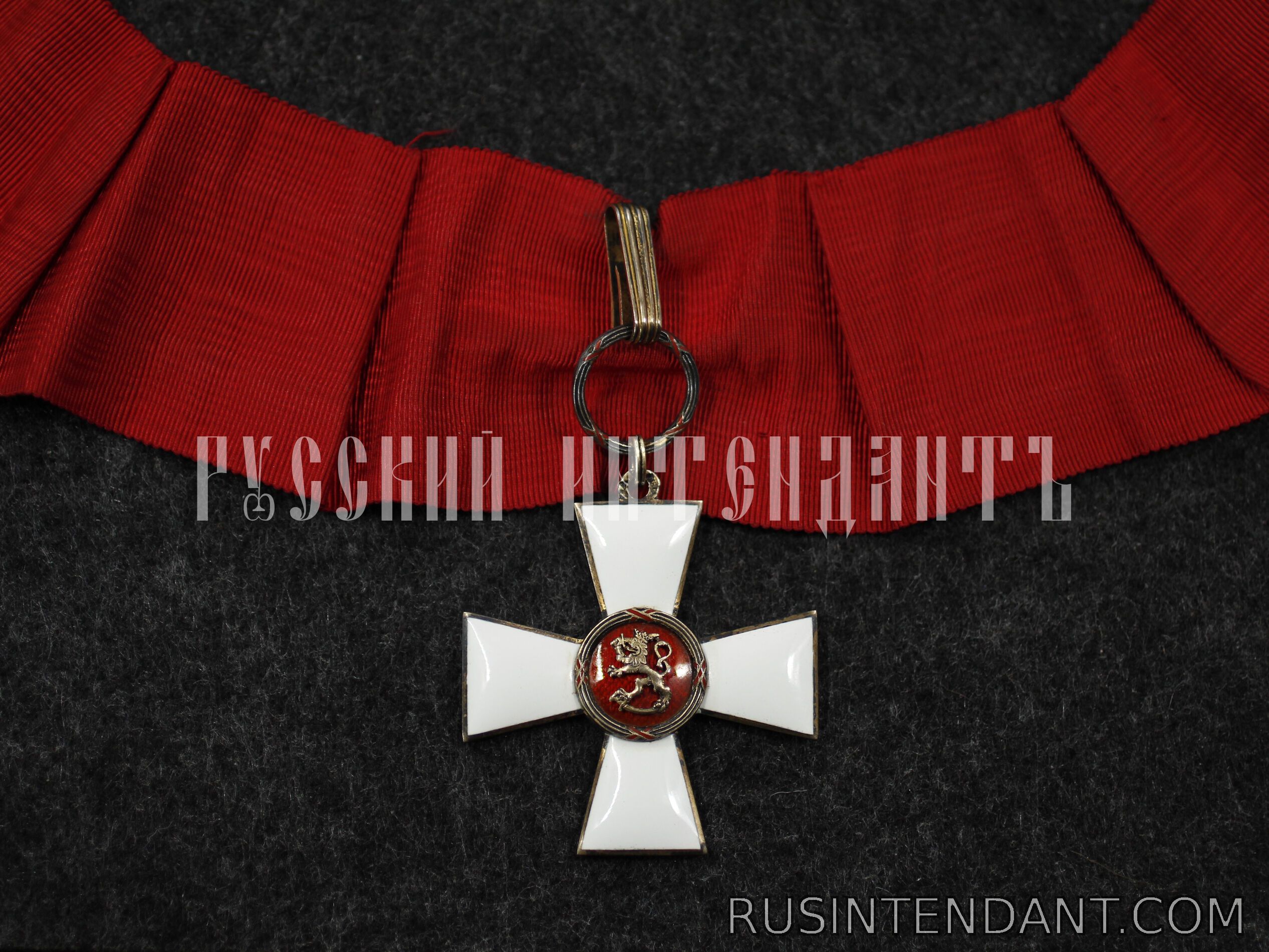 Фото 1: Командорский крест Ордена Льва Финляндии 