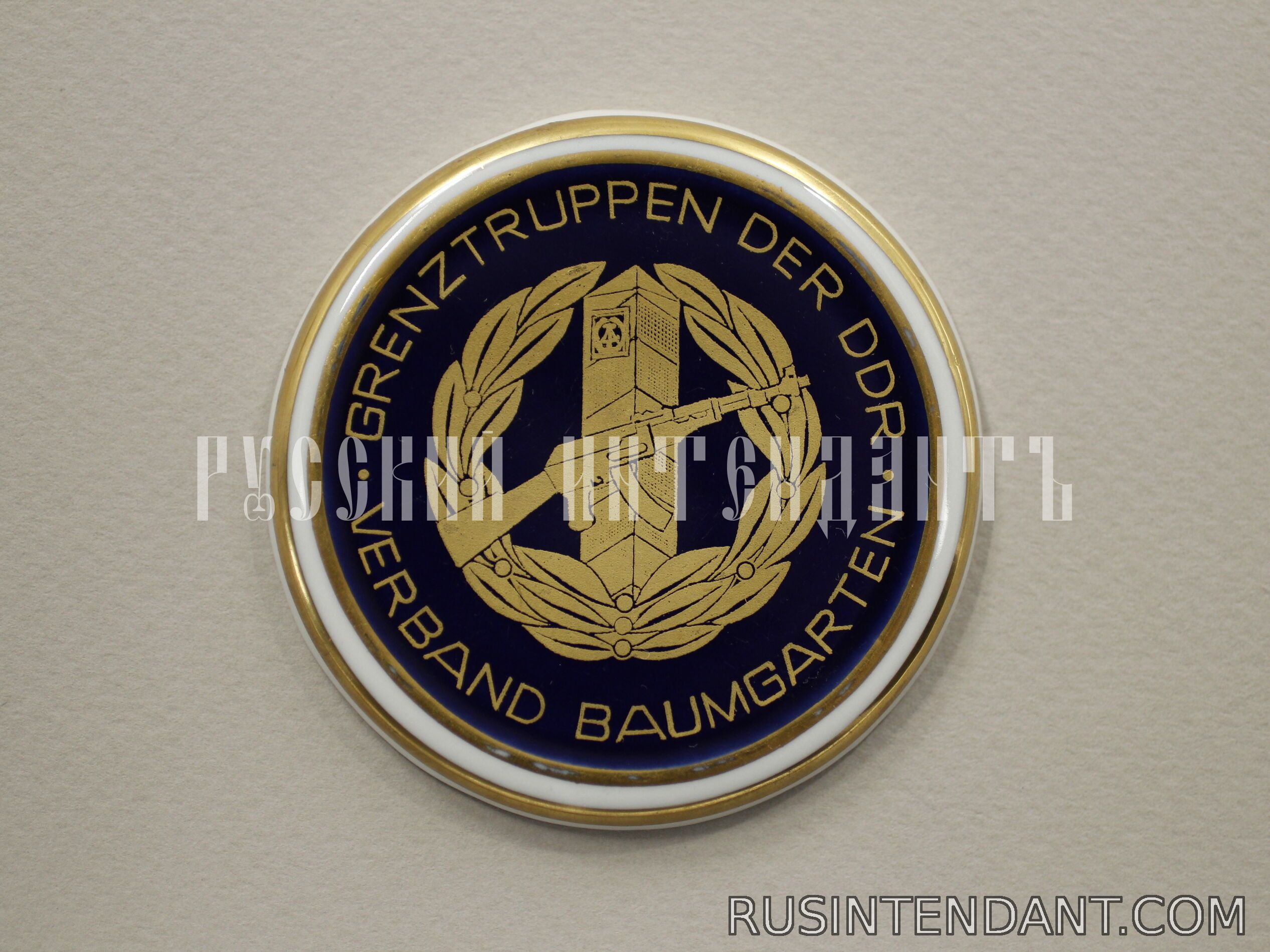 Фото 2: Настольная медаль «Пограничные войска ГДР» 