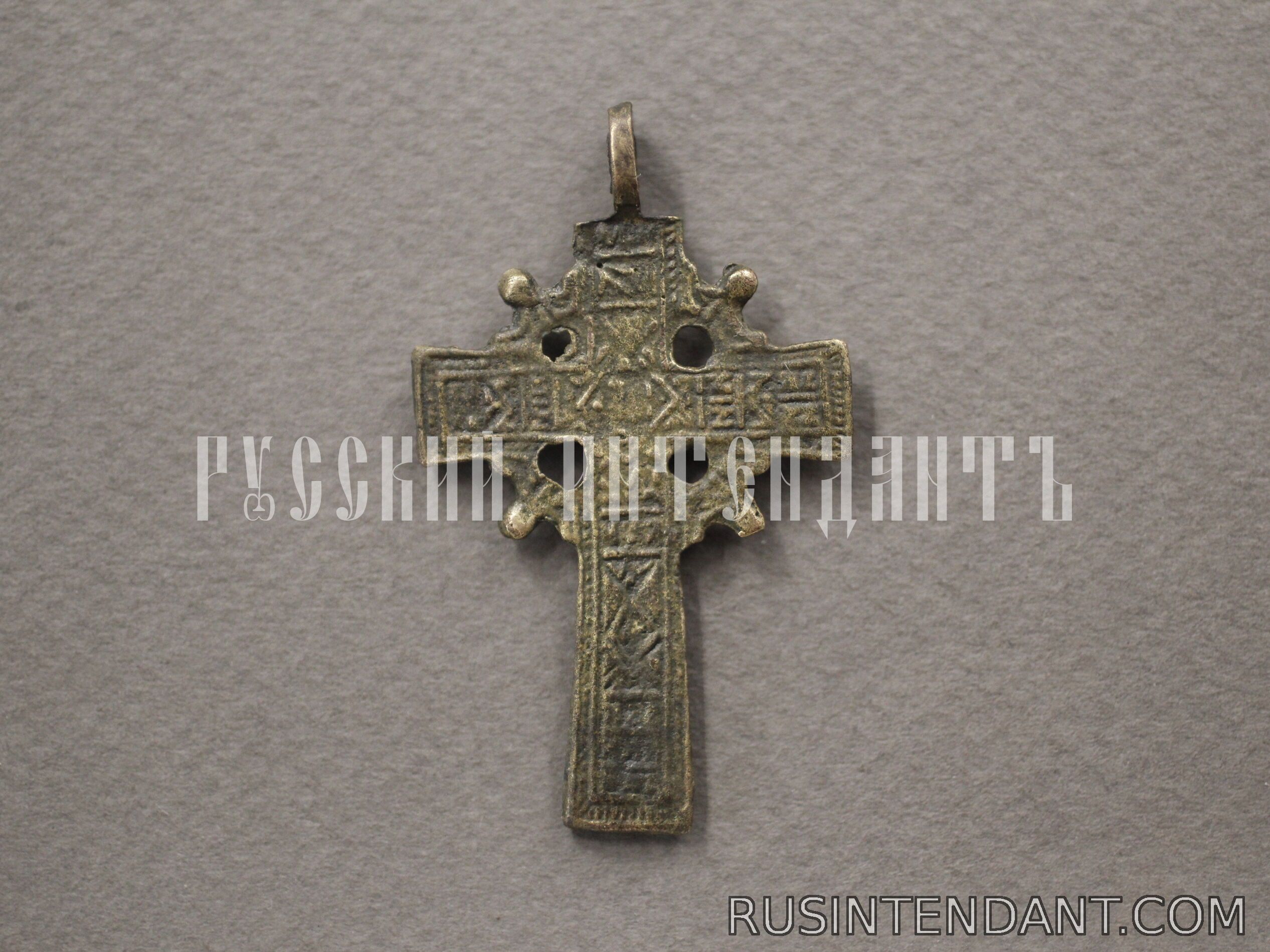 Фото 2: Крест нательный XVII-XIX вв 