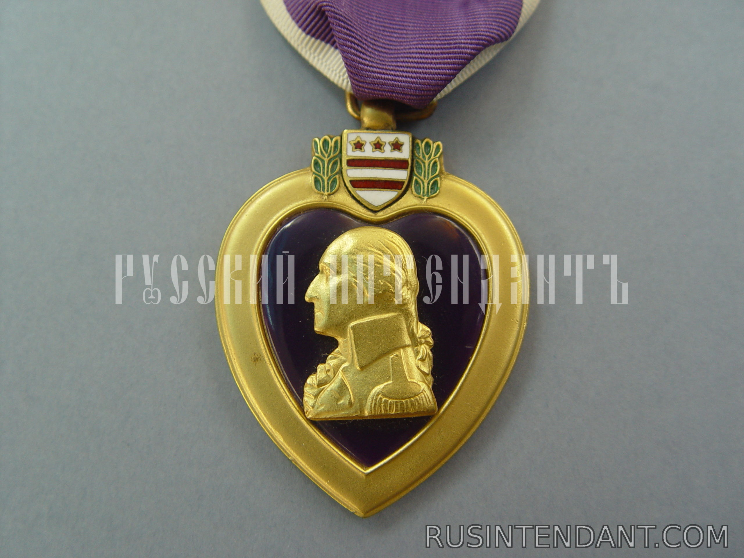 Фото 1: Медаль Пурпурное сердце 