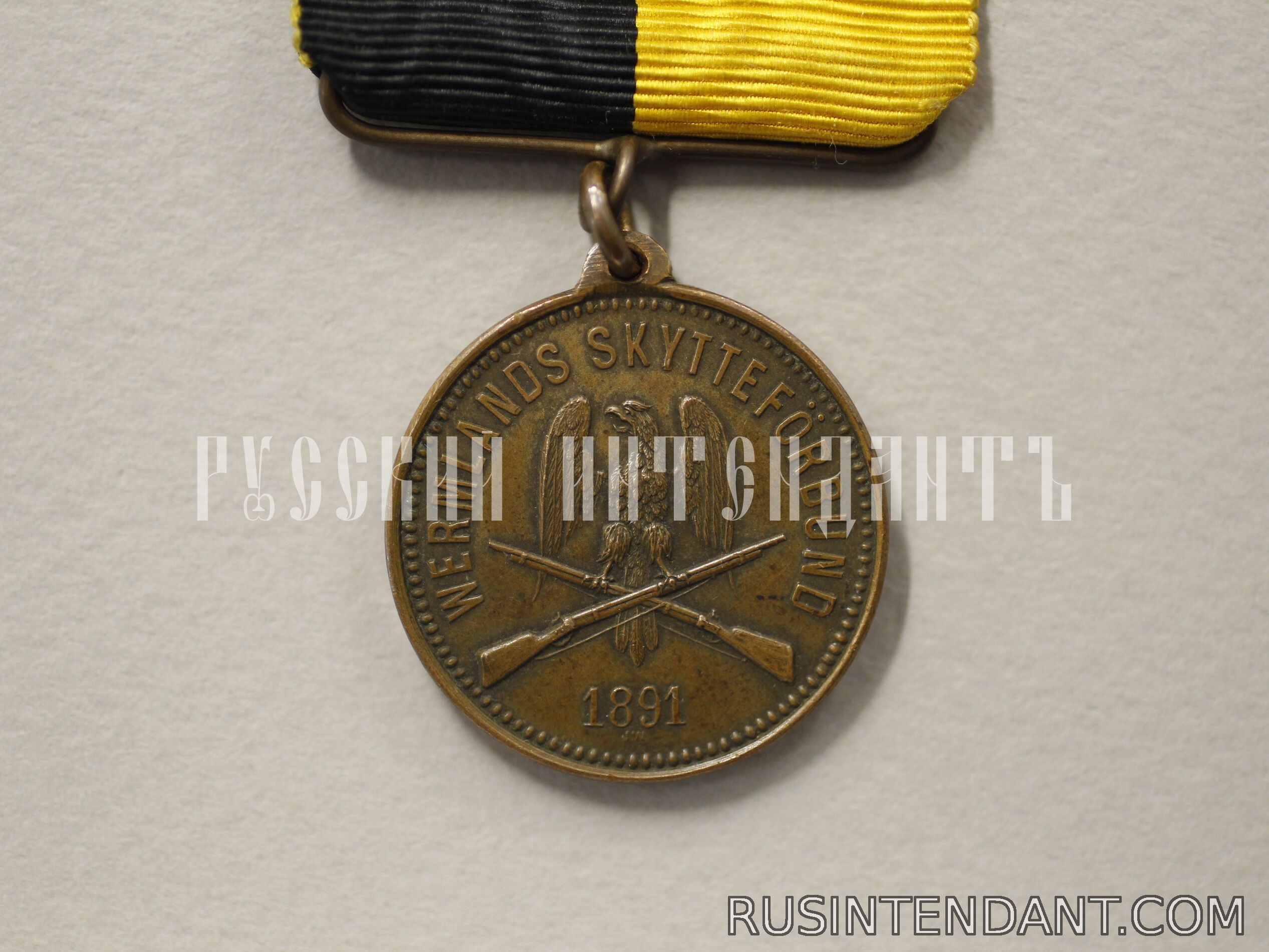 Фото 1: Медаль Стрелковая ассоциация провинции Вермланд 