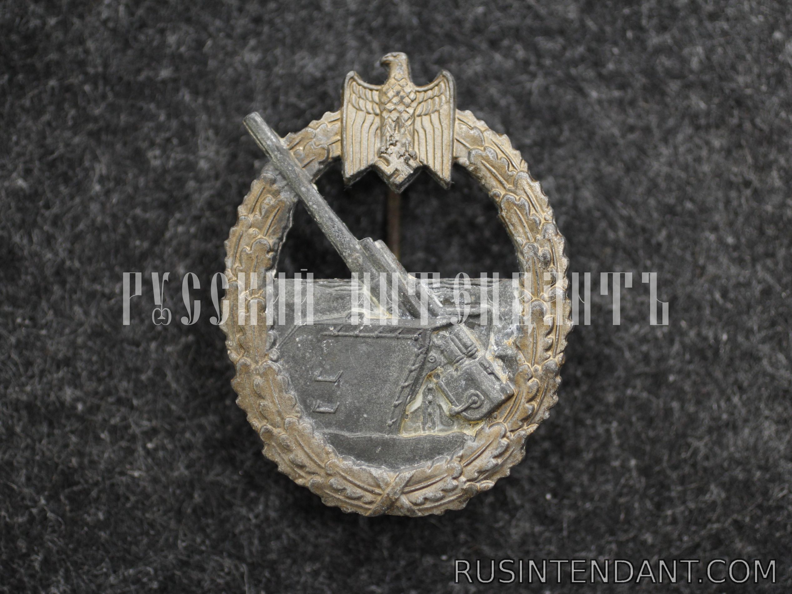Фото 1: Военный знак «Морская артиллерия Кригсмарине» 