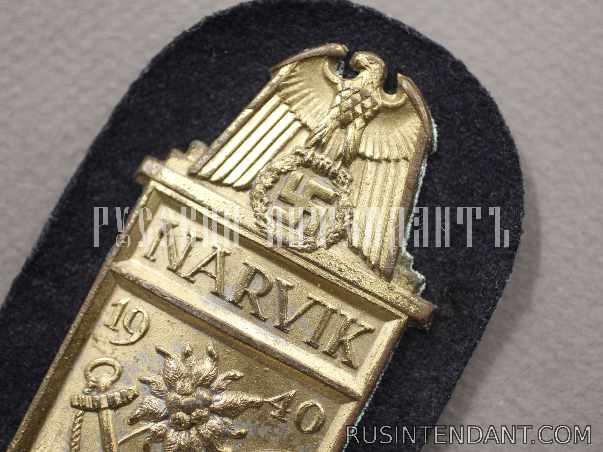 Фото 3: Нарукавный щит «Нарвик» Кригсмарине 