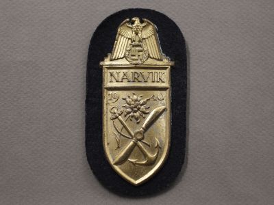 Нарукавный щит «Нарвик» Кригсмарине