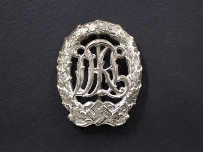 Спортивный знак DRL в серебре