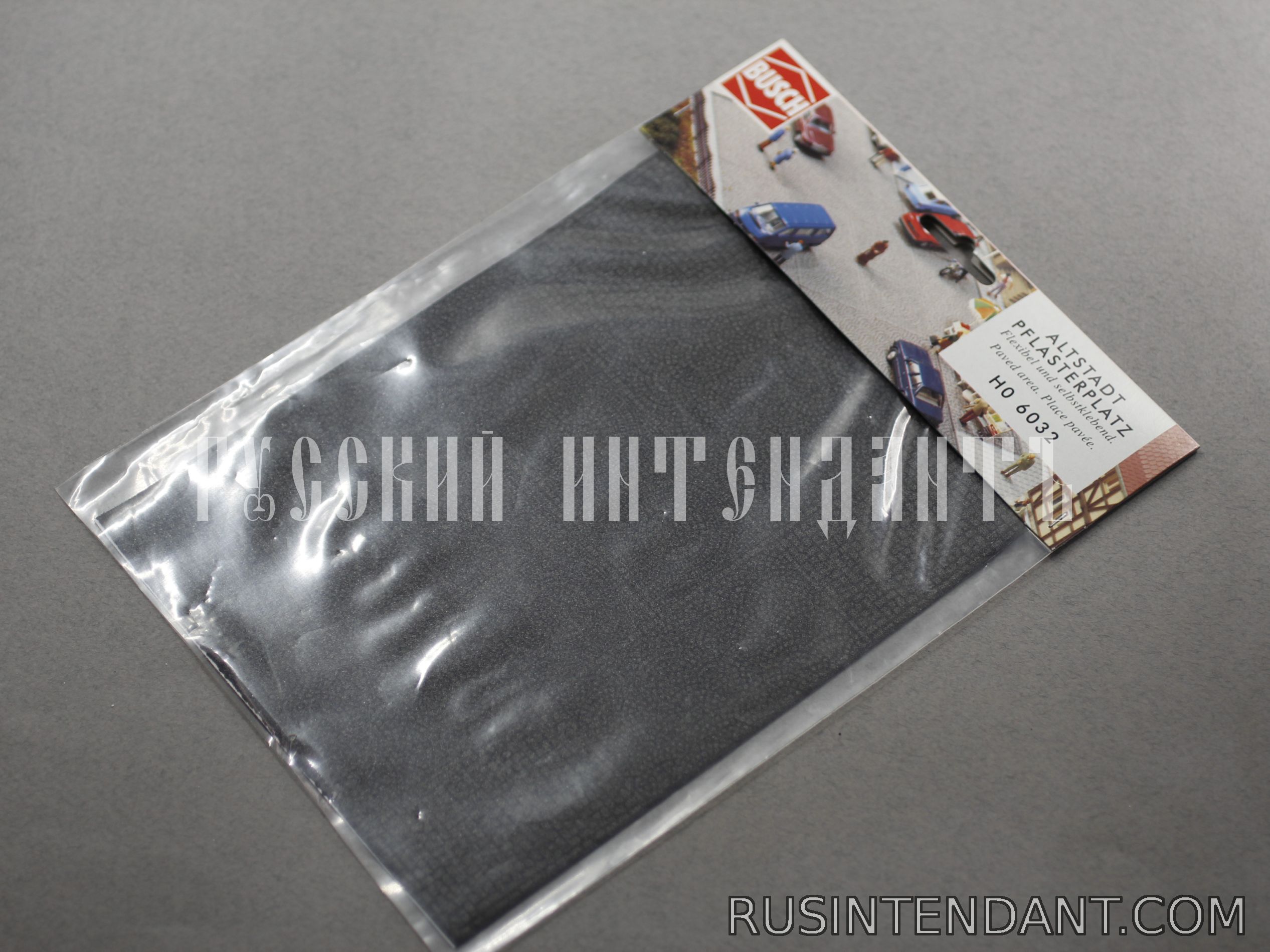 Фото 1: Самоклеящаяся брусчатка «Старый город» BUSCH 