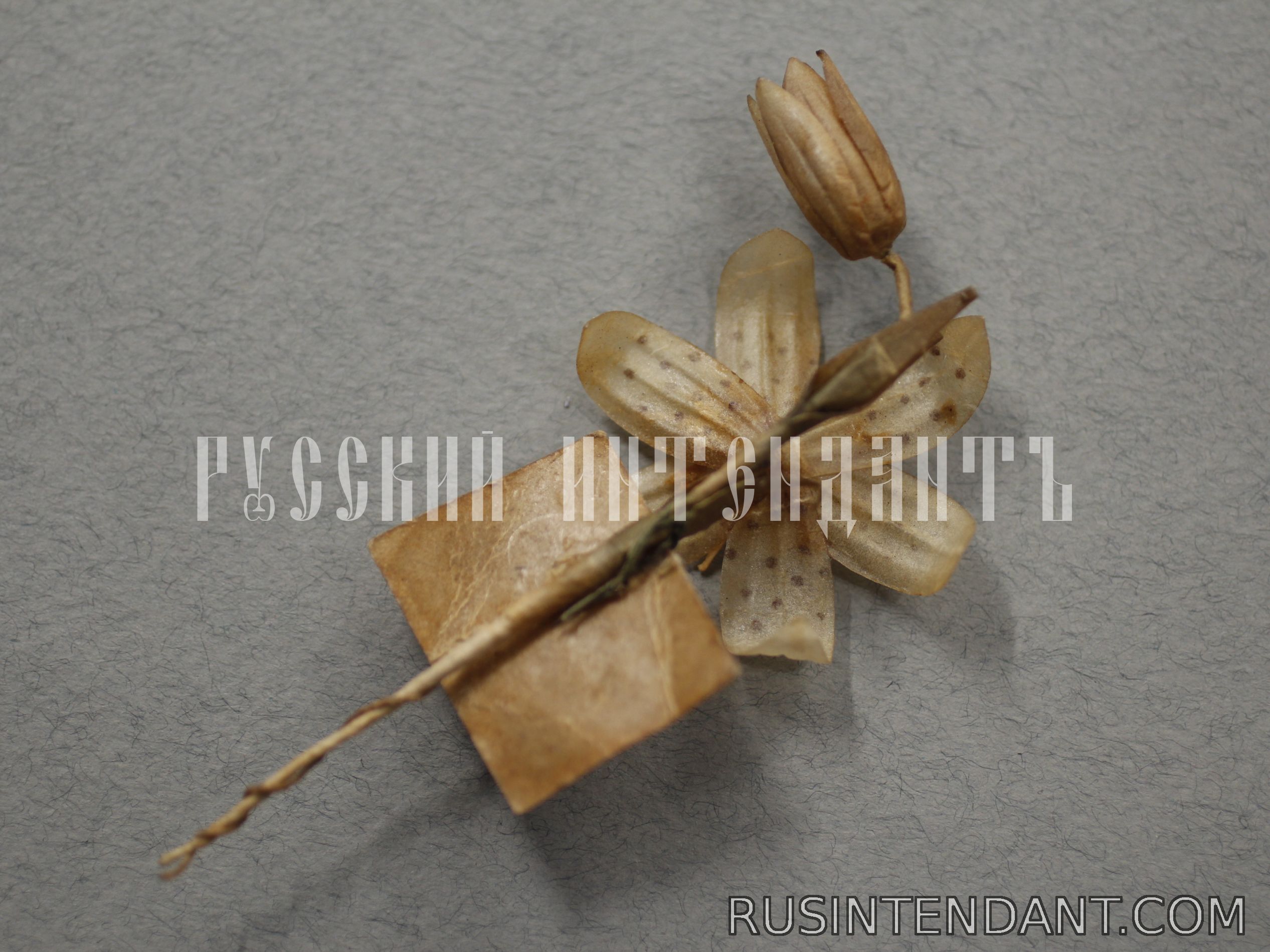 Фото 3: Знак за пожертвование «Лилия кудреватая» 