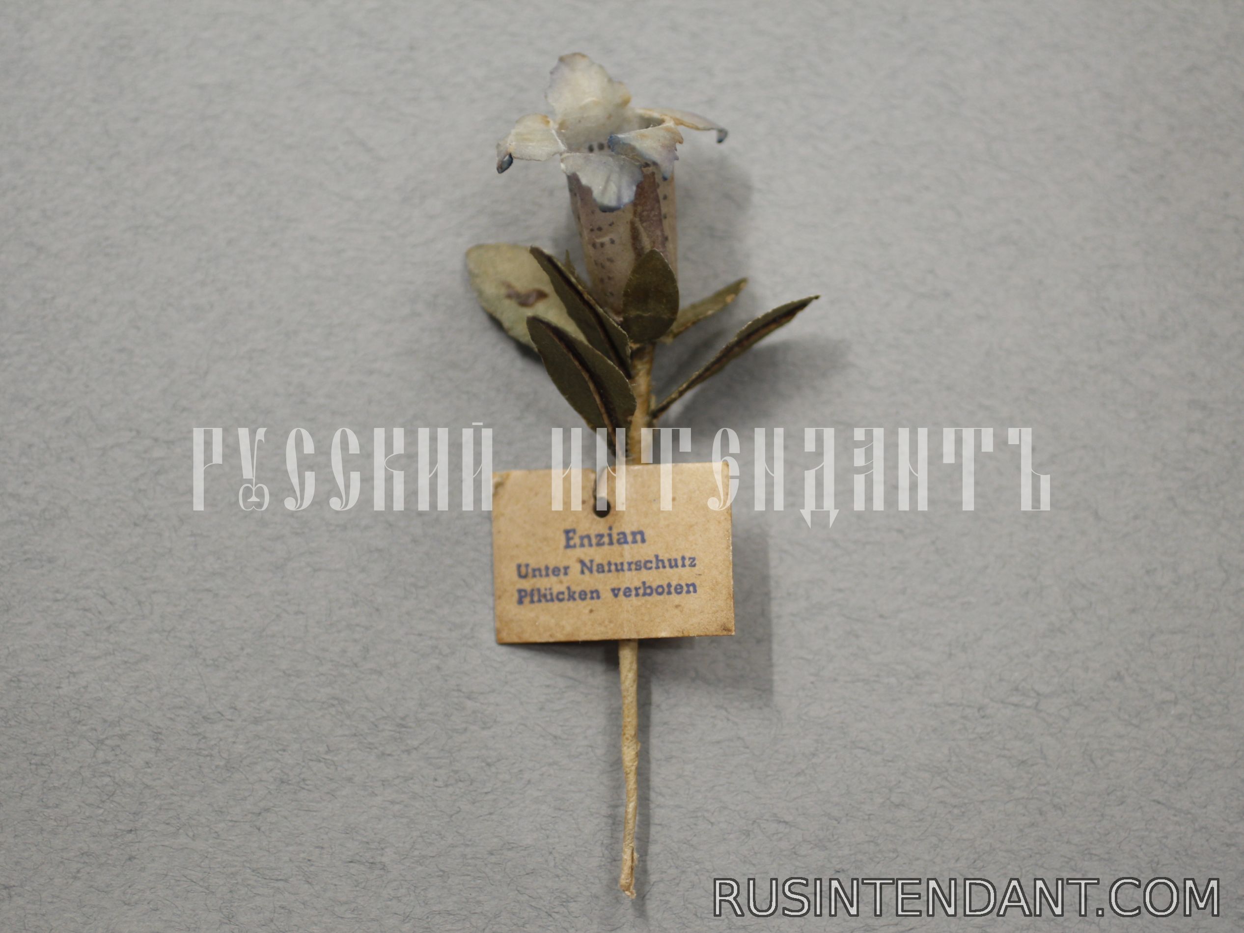 Фото 1: Знак за пожертвование «Горечавка» 