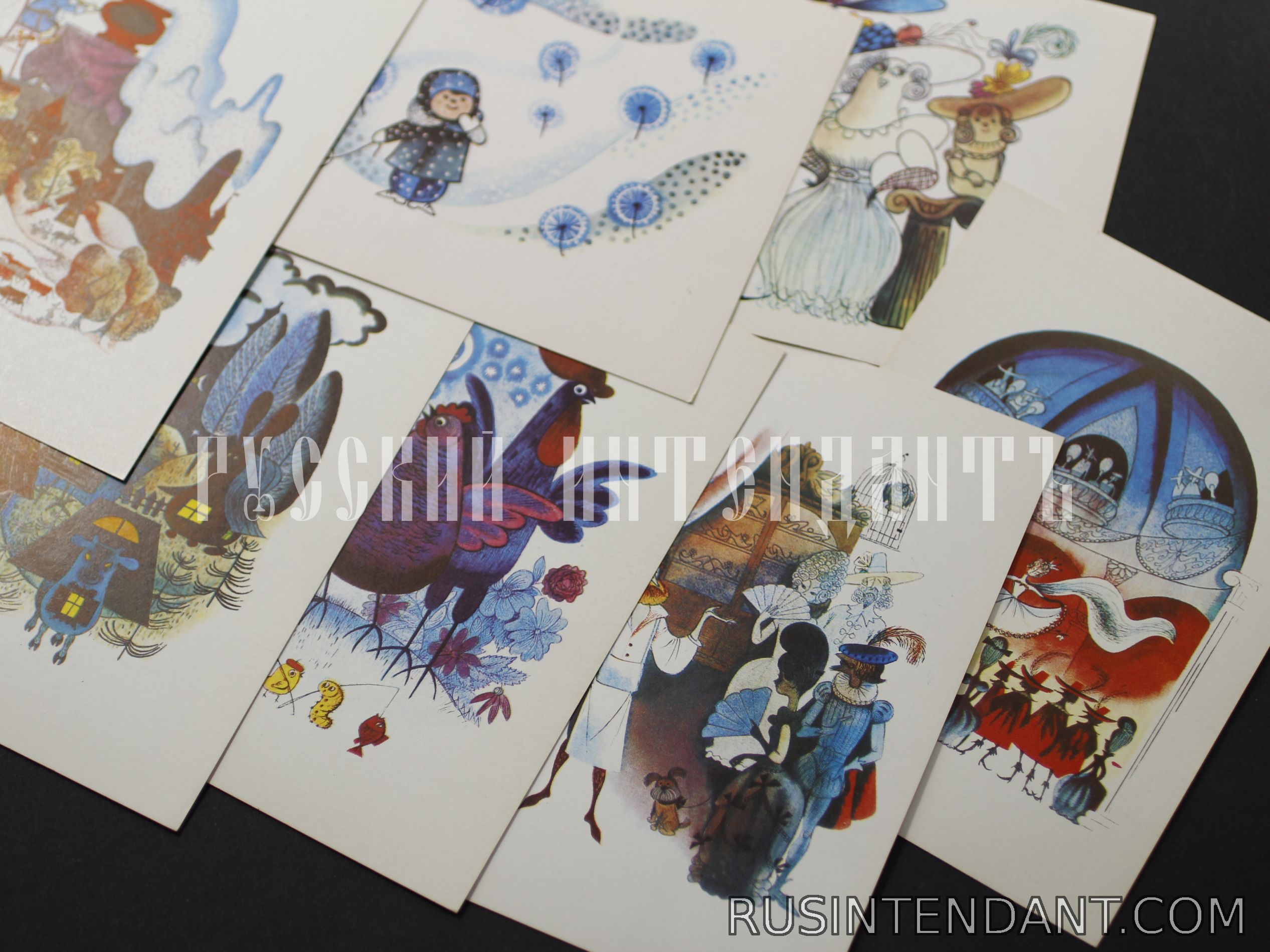 Фото 2: Набор открыток В. Чижиков «Сказки Геннадия Цыферова» 