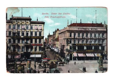 Почтовая открытка «Berlin. Unter den Linden»