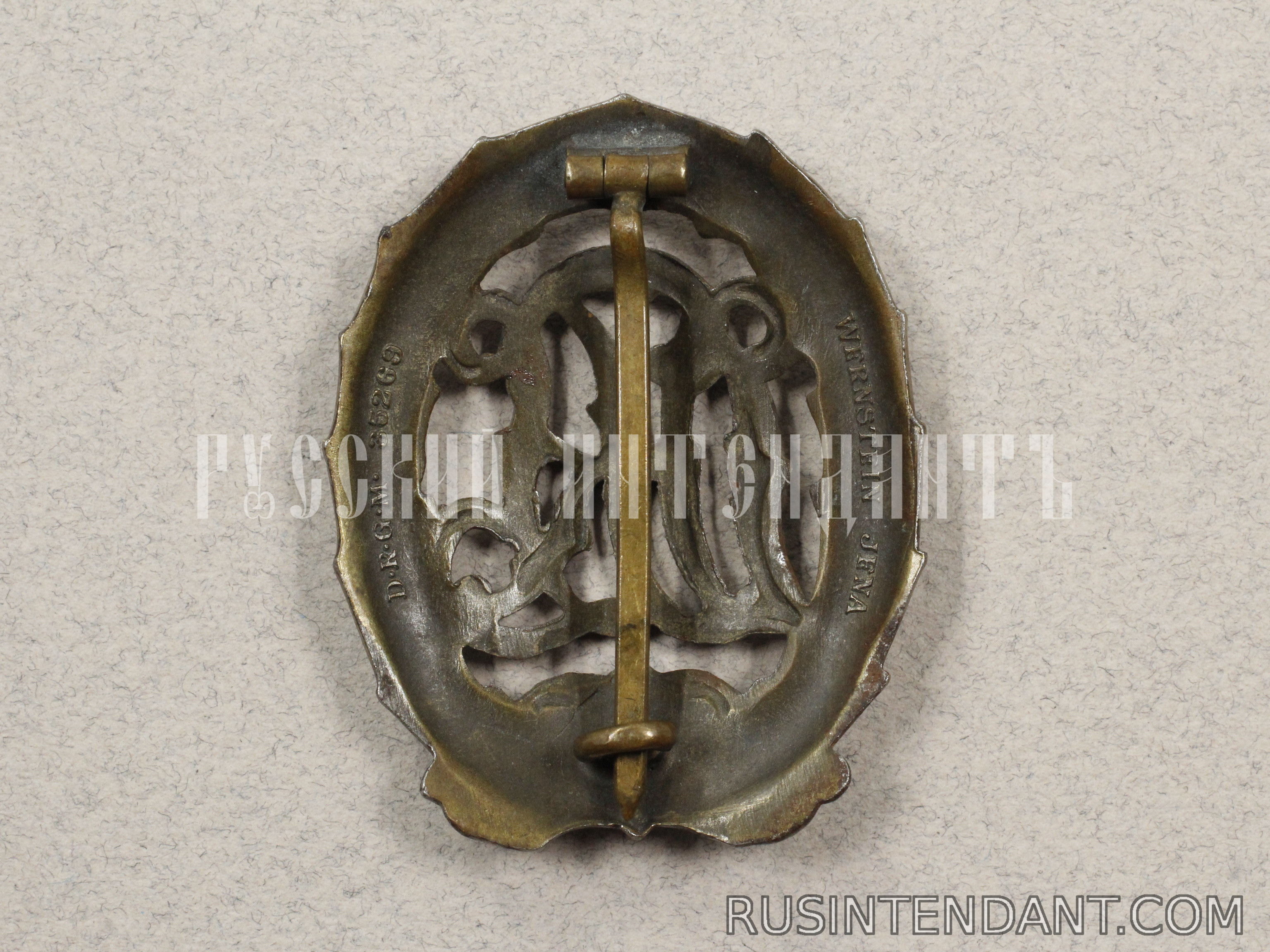 Фото 2: Спортивный знак DRL в бронзе 